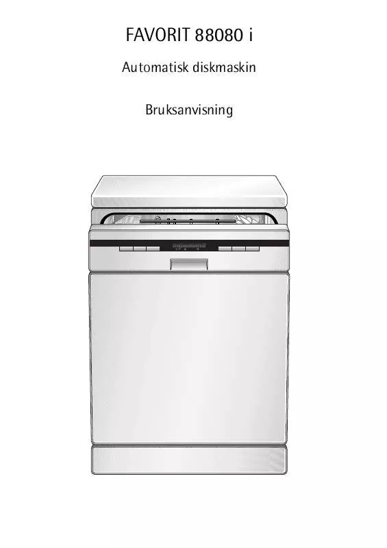 Mode d'emploi AEG-ELECTROLUX FAV88080I-A