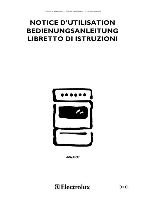 Mode d'emploi AEG-ELECTROLUX FEH50G3