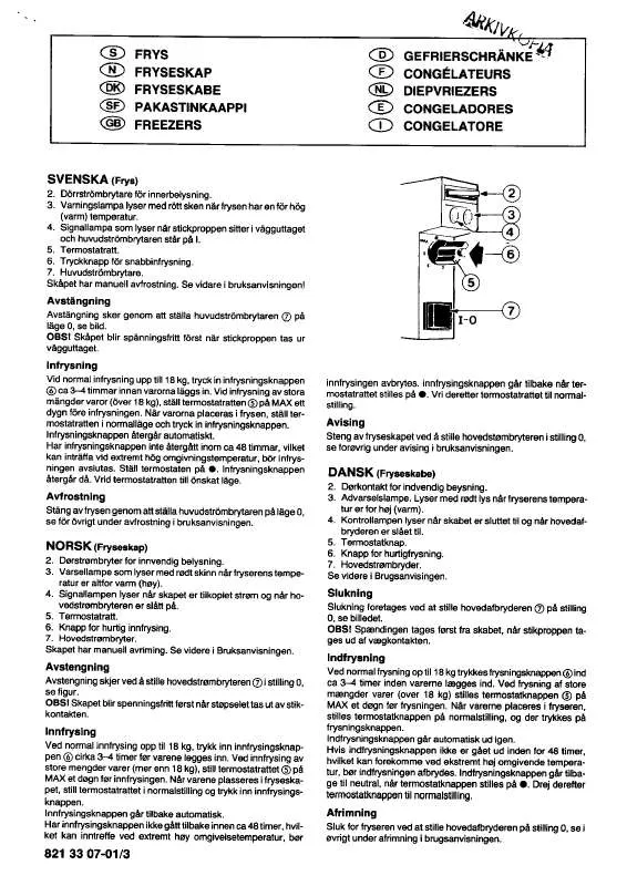 Mode d'emploi AEG-ELECTROLUX FG3130