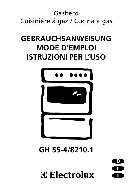 Mode d'emploi AEG-ELECTROLUX GH55-4/8210