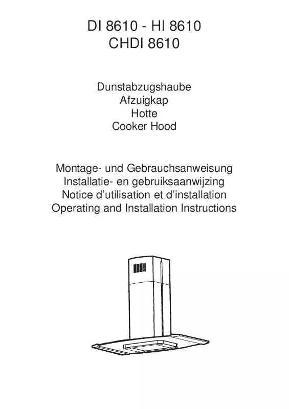 Mode d'emploi AEG-ELECTROLUX HI8610-M