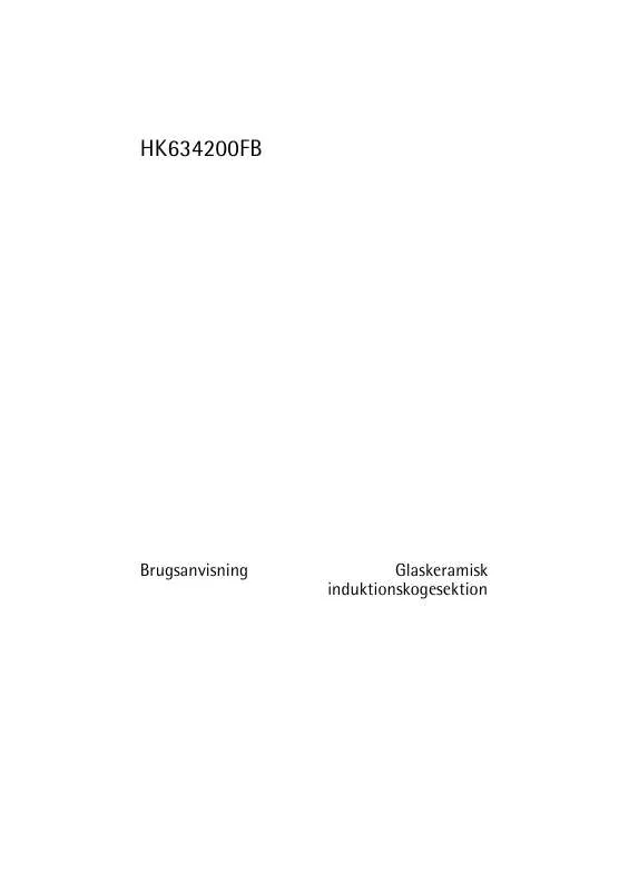 Mode d'emploi AEG-ELECTROLUX HK634200FB