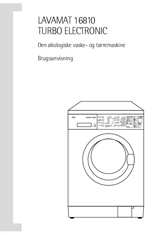 Mode d'emploi AEG-ELECTROLUX L16810