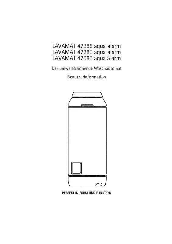 Mode d'emploi AEG-ELECTROLUX L47080