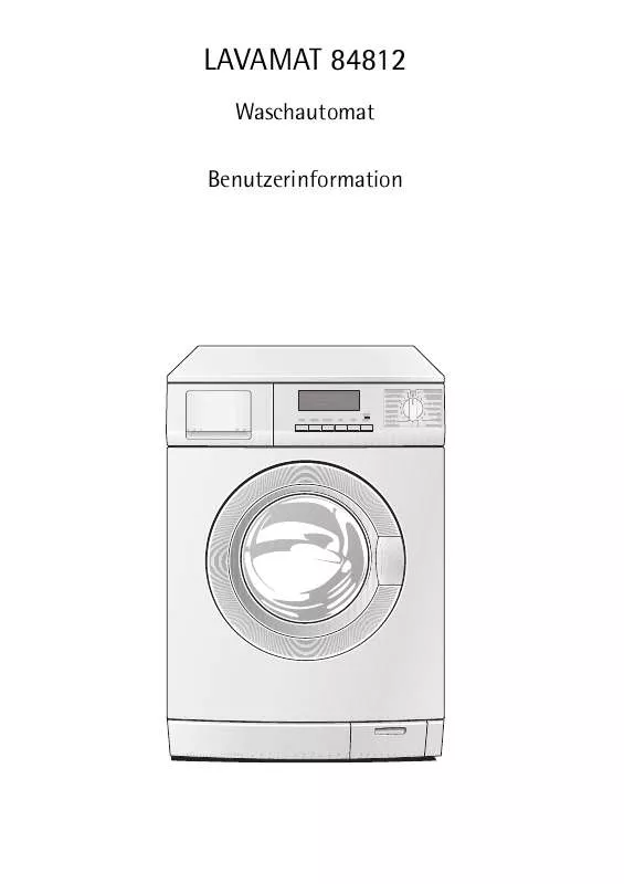 Mode d'emploi AEG-ELECTROLUX L84812