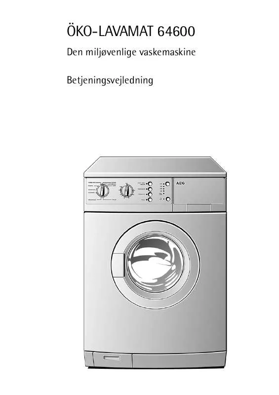 Mode d'emploi AEG-ELECTROLUX LAV1400-W