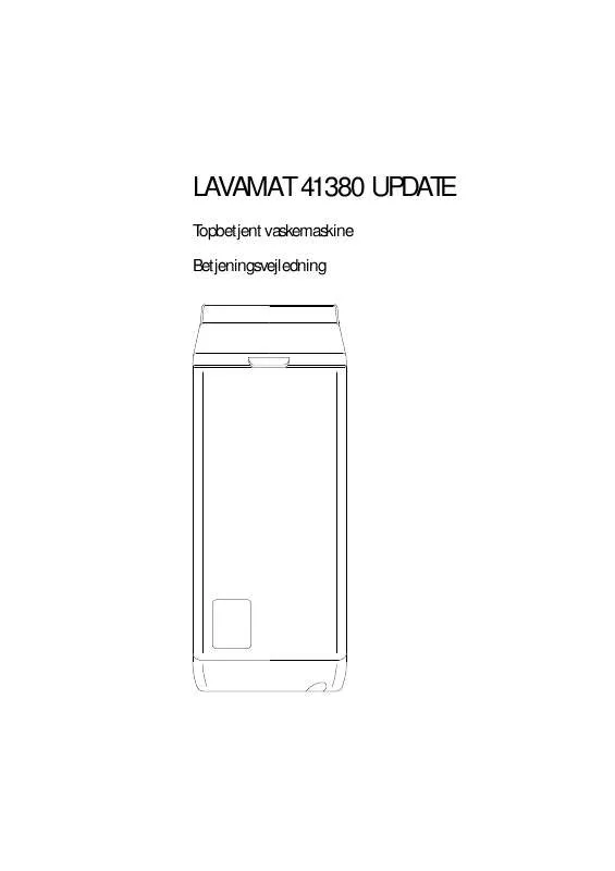 Mode d'emploi AEG-ELECTROLUX LAV41380