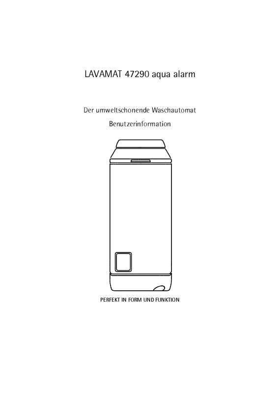 Mode d'emploi AEG-ELECTROLUX LAV47290