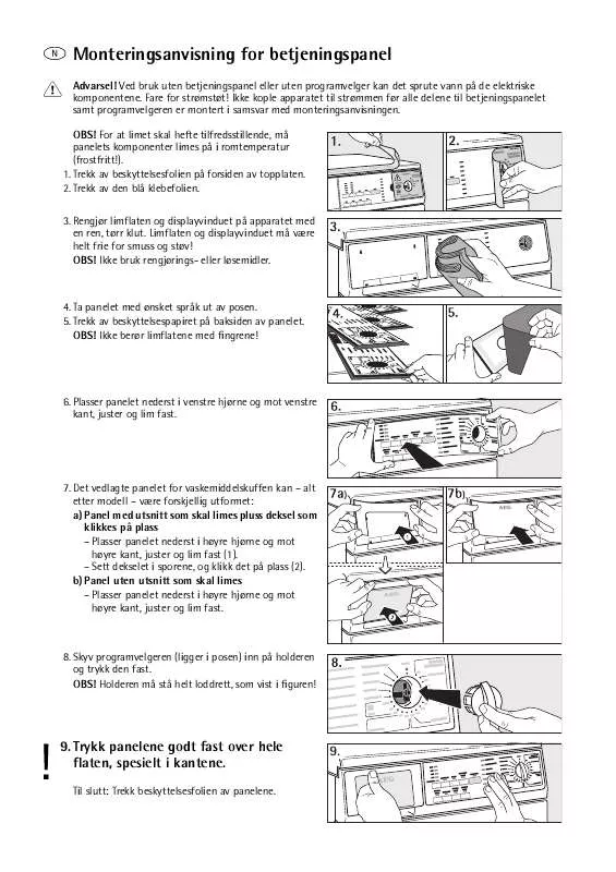 Mode d'emploi AEG-ELECTROLUX LAV64809