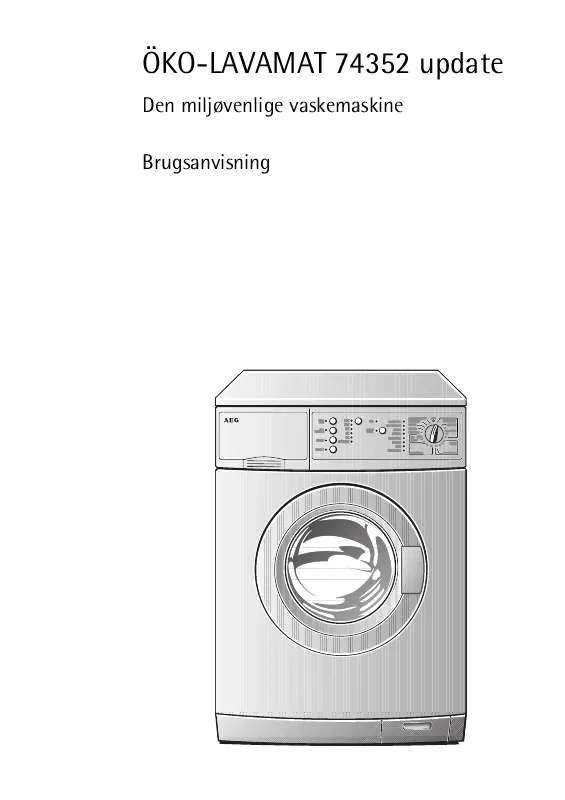 Mode d'emploi AEG-ELECTROLUX LAV74352