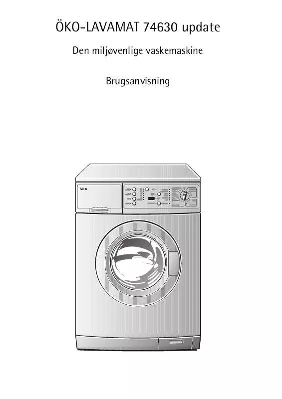 Mode d'emploi AEG-ELECTROLUX LAV74630-WGB-