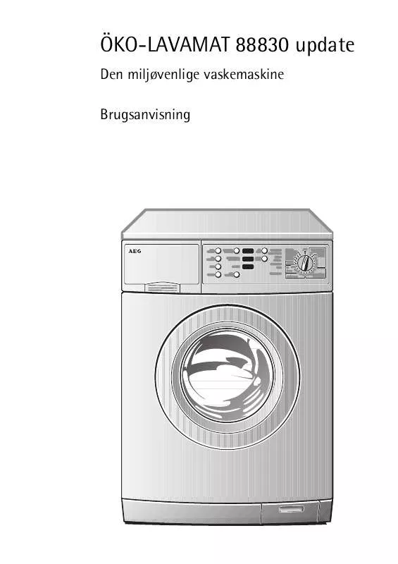 Mode d'emploi AEG-ELECTROLUX LAV88830-W