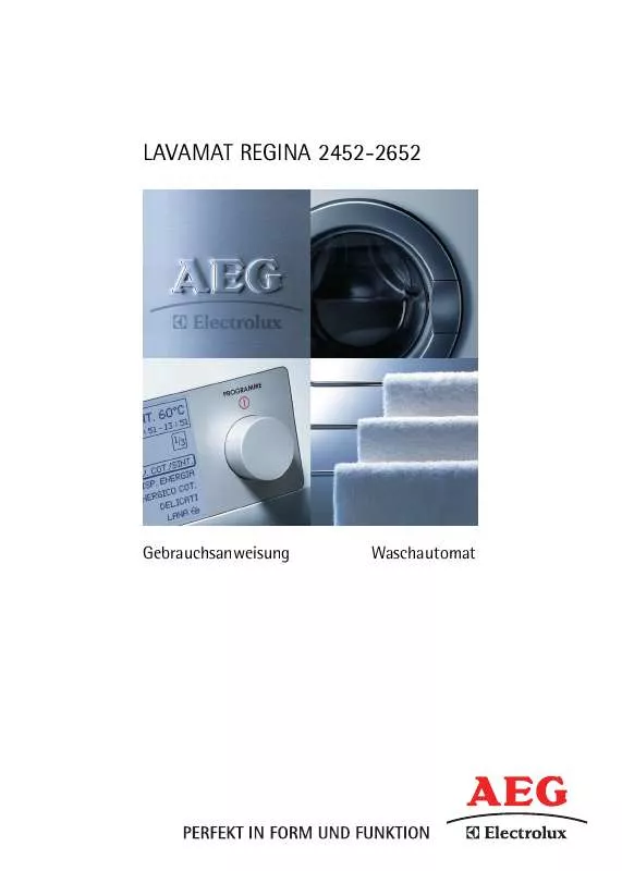 Mode d'emploi AEG-ELECTROLUX LR2452