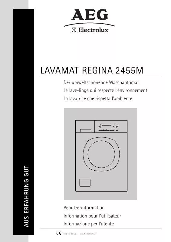 Mode d'emploi AEG-ELECTROLUX LR2455MRE