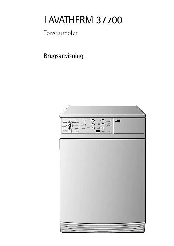 Mode d'emploi AEG-ELECTROLUX LTH37700