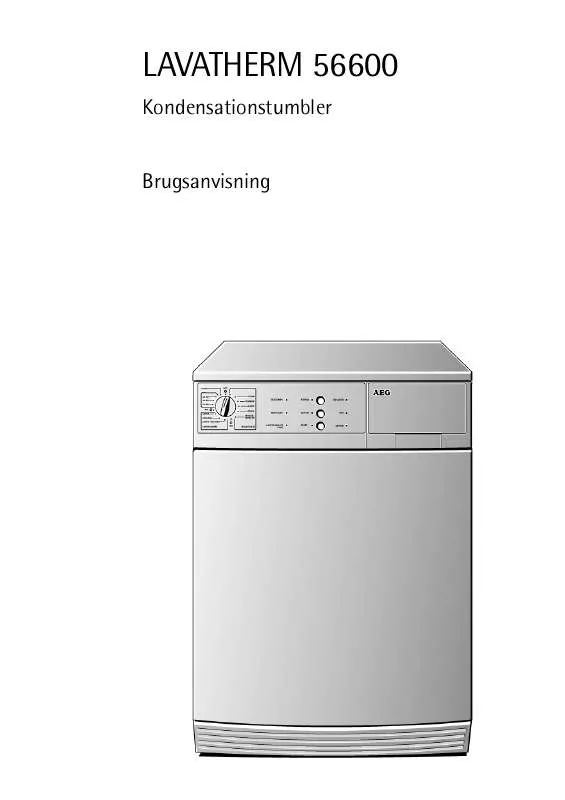 Mode d'emploi AEG-ELECTROLUX LTH56600DK