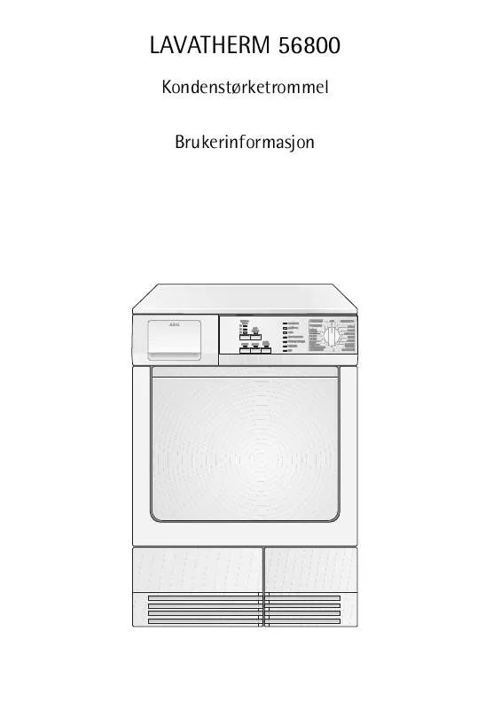 Mode d'emploi AEG-ELECTROLUX LTH56800