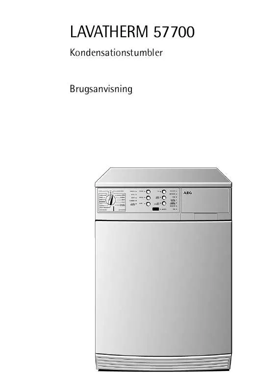 Mode d'emploi AEG-ELECTROLUX LTH57700DK