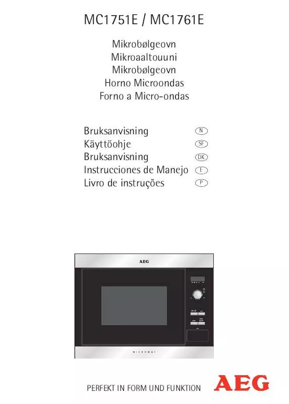 Mode d'emploi AEG-ELECTROLUX MC1751E-M