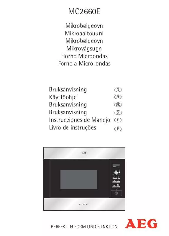 Mode d'emploi AEG-ELECTROLUX MC2660E-A