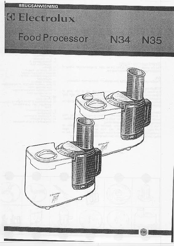 Mode d'emploi AEG-ELECTROLUX N35