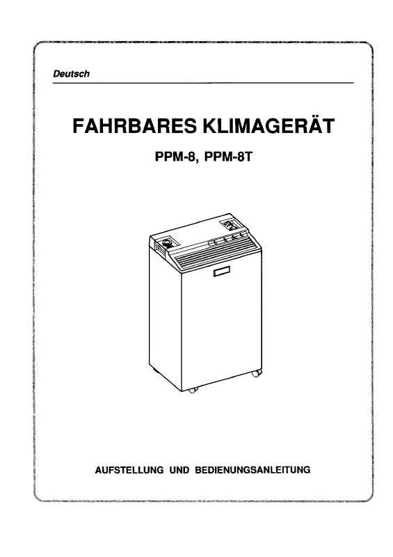 Mode d'emploi AEG-ELECTROLUX PPM8