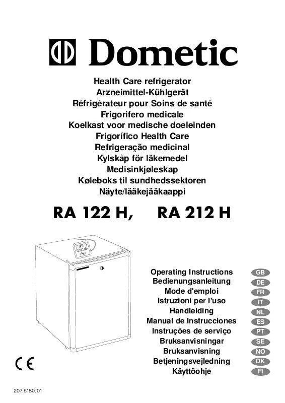 Mode d'emploi AEG-ELECTROLUX RA212H