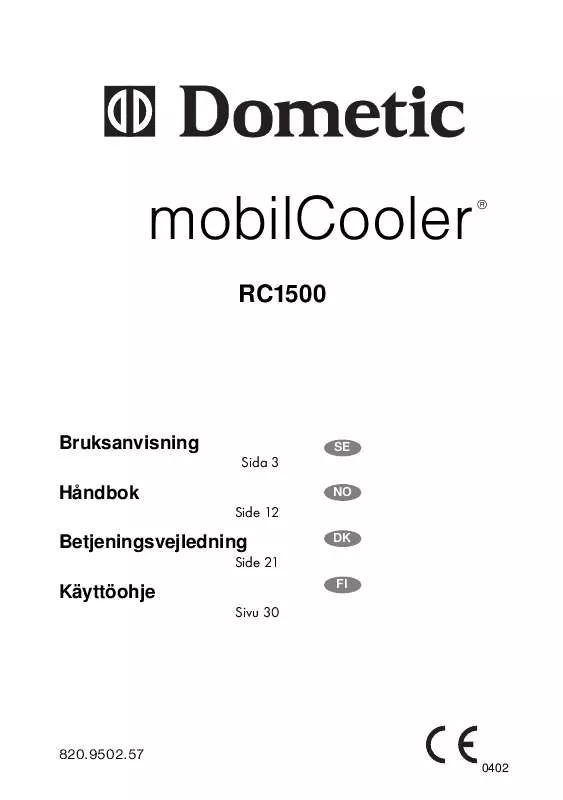 Mode d'emploi AEG-ELECTROLUX RC2000EGP