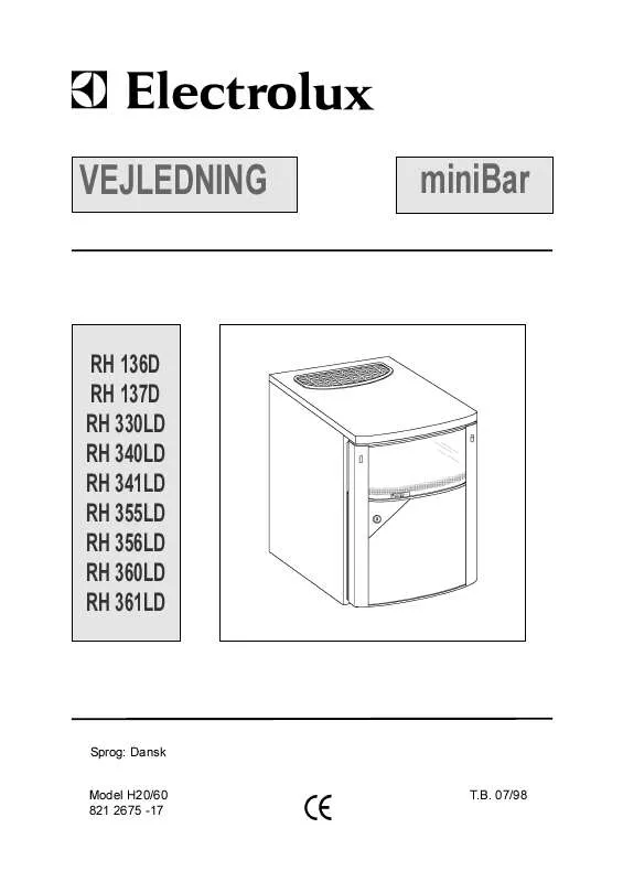 Mode d'emploi AEG-ELECTROLUX RH136D