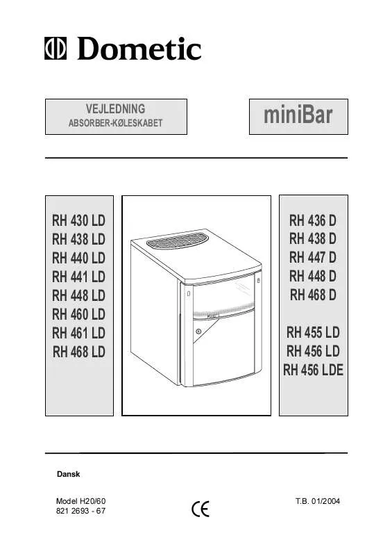 Mode d'emploi AEG-ELECTROLUX RH430LD