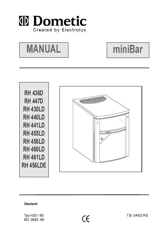 Mode d'emploi AEG-ELECTROLUX RH430LDW