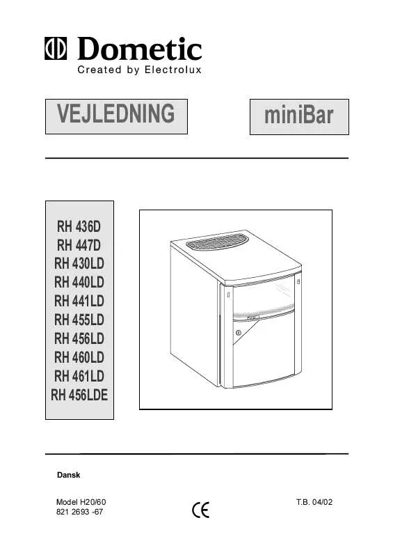 Mode d'emploi AEG-ELECTROLUX RH440LDG