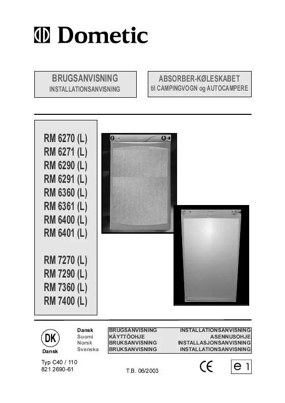 Mode d'emploi AEG-ELECTROLUX RM6270