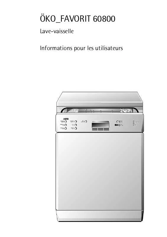 Mode d'emploi AEG-ELECTROLUX SB315