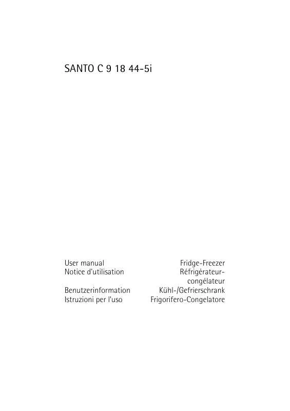 Mode d'emploi AEG-ELECTROLUX SC91844-5I