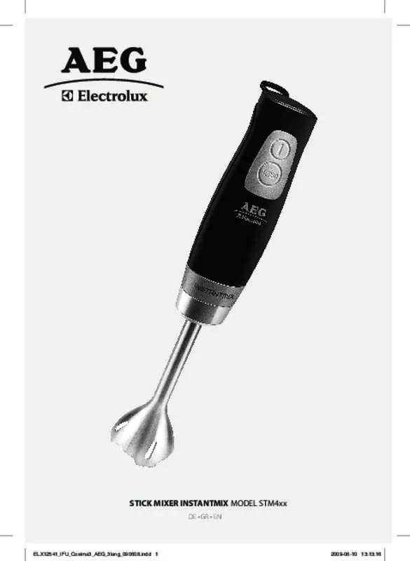 Mode d'emploi AEG-ELECTROLUX STM4600