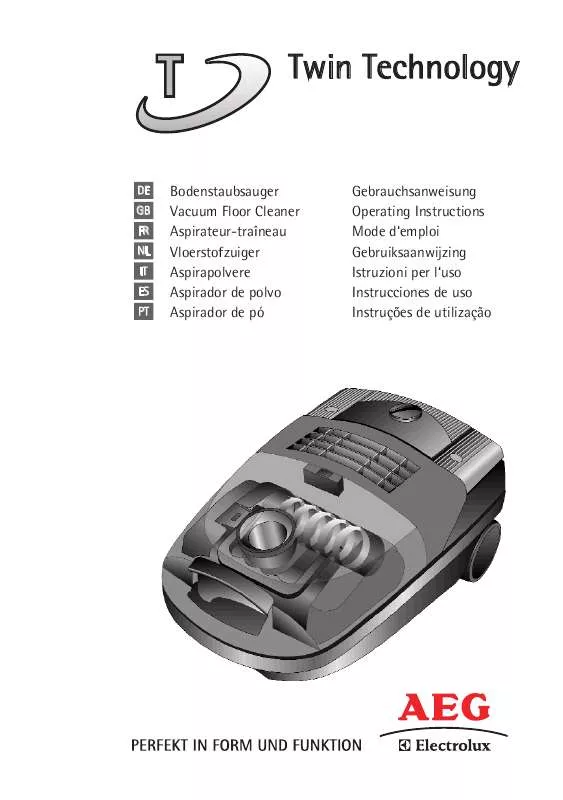 Mode d'emploi AEG-ELECTROLUX T2.0 CYCLONE