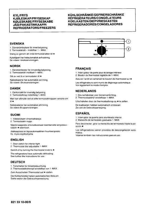 Mode d'emploi AEG-ELECTROLUX TR1175