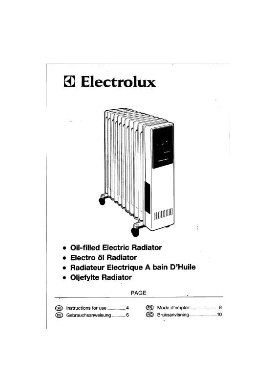 Mode d'emploi AEG-ELECTROLUX WOR2011E