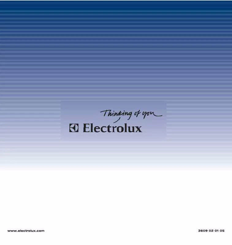 Mode d'emploi AEG-ELECTROLUX Z3420