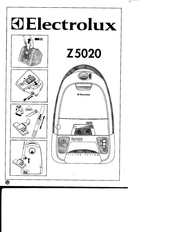 Mode d'emploi AEG-ELECTROLUX Z5020