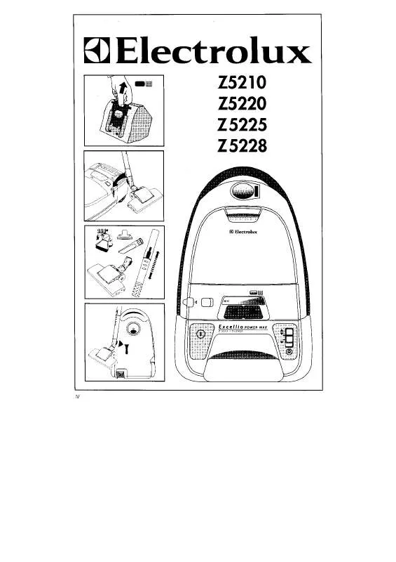 Mode d'emploi AEG-ELECTROLUX Z5210