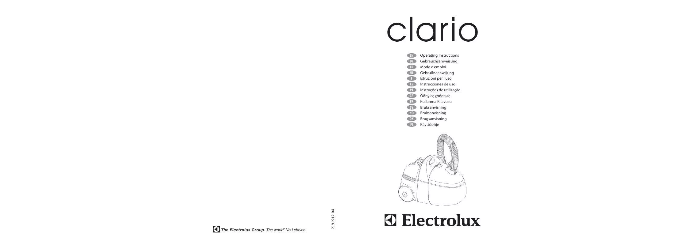 Mode d'emploi AEG-ELECTROLUX Z7512