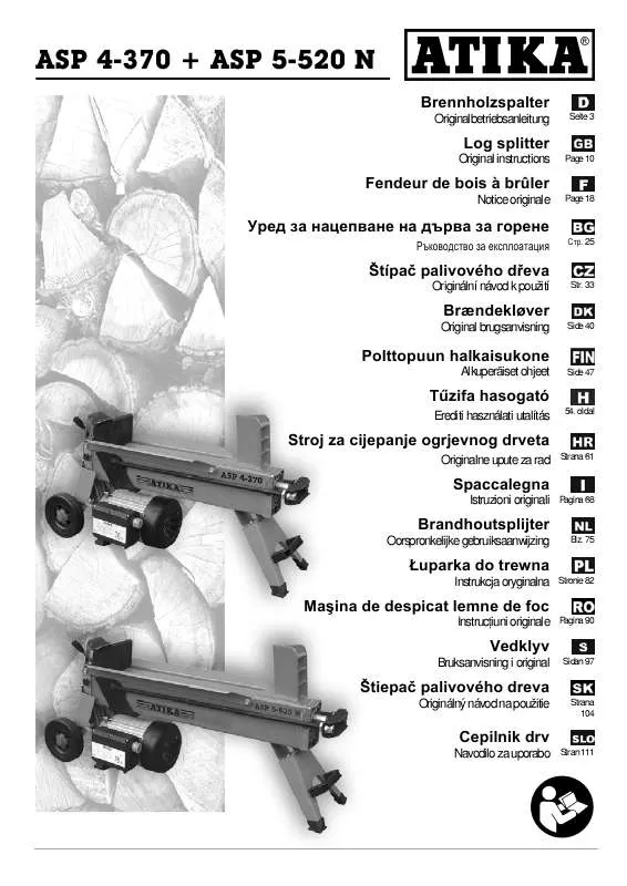 Mode d'emploi ATIKA ASP 5-520 N