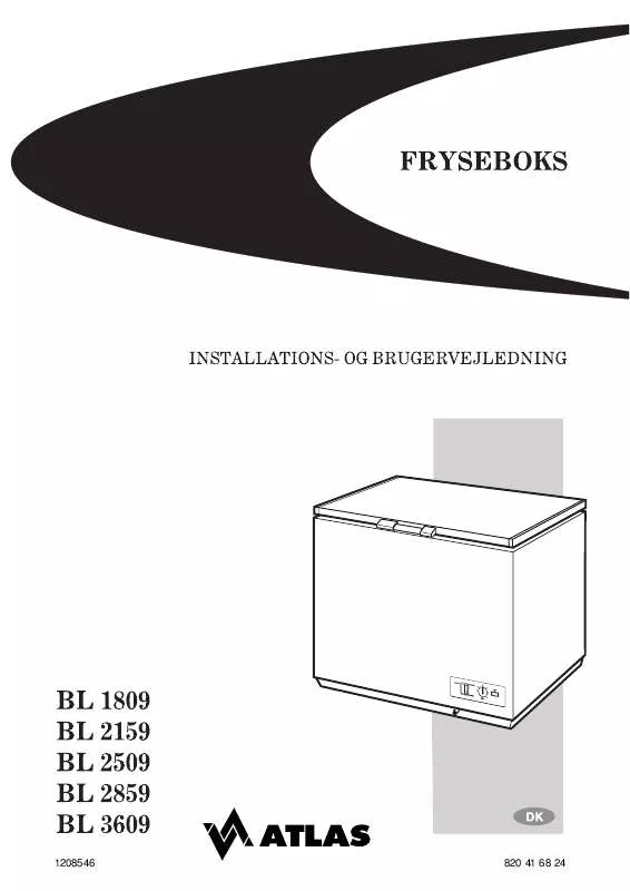 Mode d'emploi ATLAS BL2509