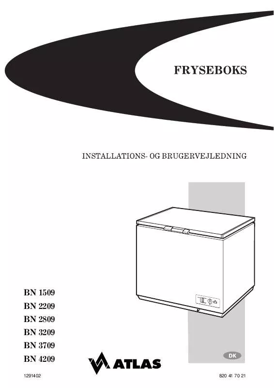 Mode d'emploi ATLAS BN1509