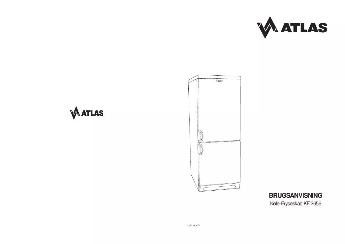 Mode d'emploi ATLAS KF2656
