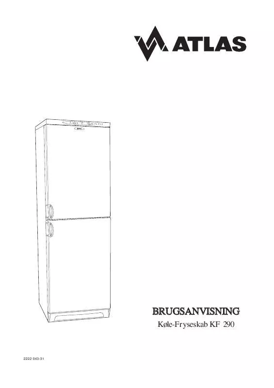 Mode d'emploi ATLAS KF290