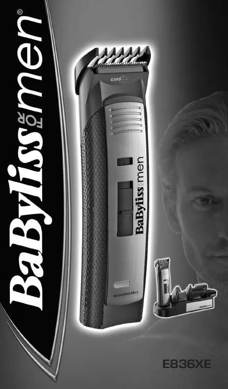 Mode d'emploi BABYLISS E836XE