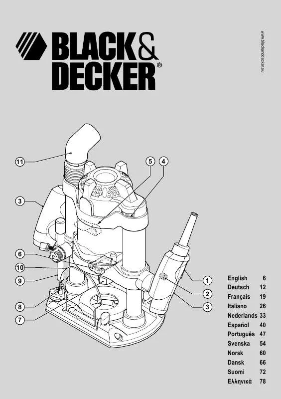 Mode d'emploi BLACK & DECKER KW1600E